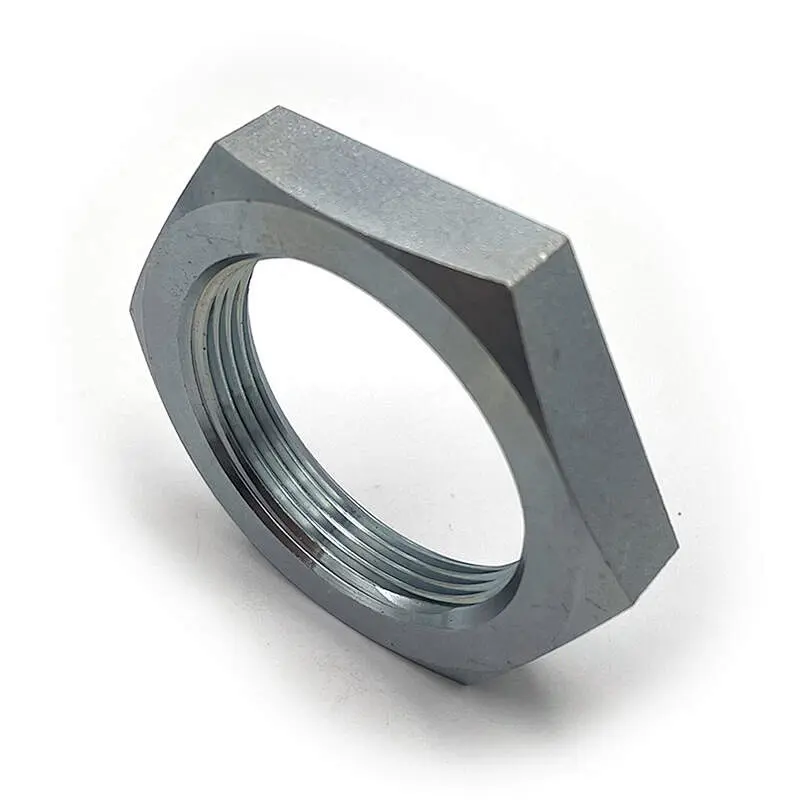 Factory Wholesale Good Quality DIN431 Pipe Nuts With Thread