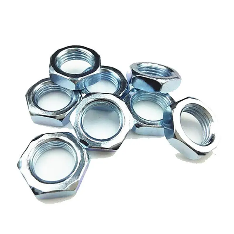 Factory Wholesale Good Quality DIN431 Pipe Nuts With Thread