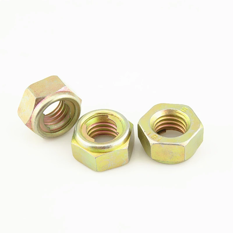 China Manufactory Prevailing Torque Type All-Metal Hexagon Lock Nuts ISO7719