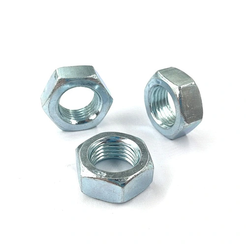 Fine Pitch Thread Hexagon Thin Nuts Chamfered ISO4035