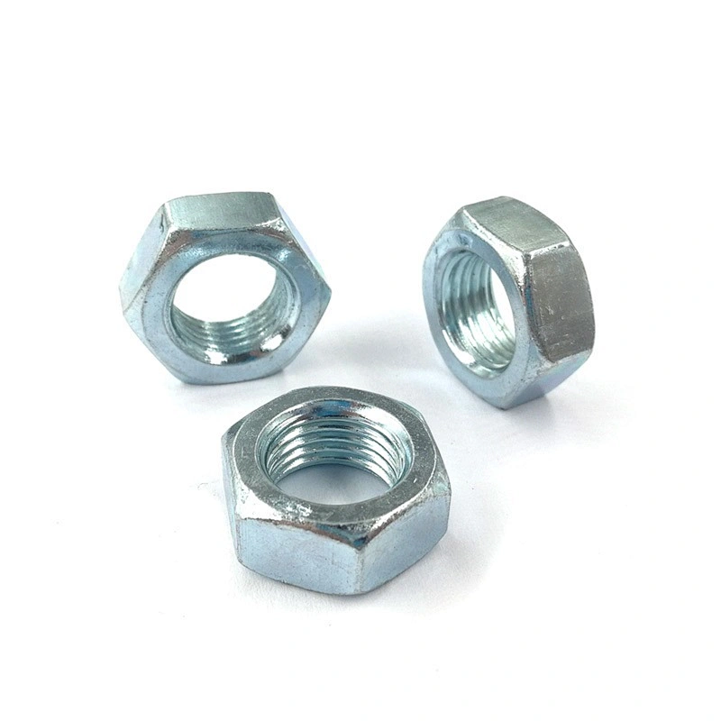 Fine Pitch Thread Hexagon Thin Nuts Chamfered ISO4035