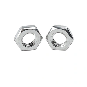 Stainless Steel Hexagon Thin Nut With Fine Thread ISO8675