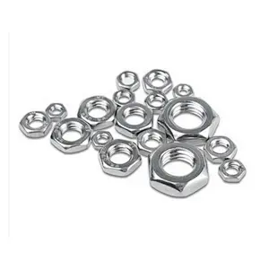 Stainless Steel Hexagon Thin Nut With Fine Thread ISO8675
