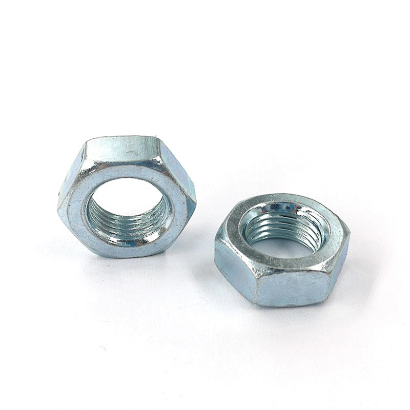 Fine Pitch Thread Hexagon Thin Nuts Chamfered ISO4035