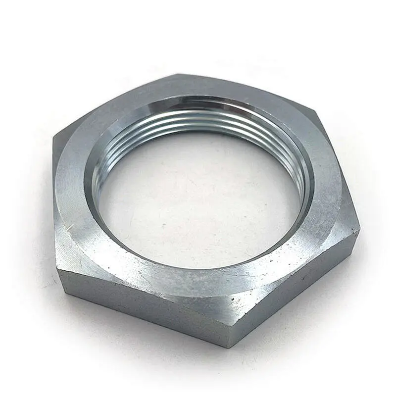 Factory Wholesale Good Quality DIN431 Pipe Nuts With Thread