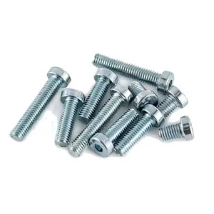 M8*75mm Stainless Steel A2 A4 Hex Socket Thin Head Bolt DIN6912