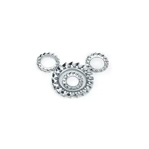 Stainless steel External Tooth serrated Lock washer DIN6798 lock washer