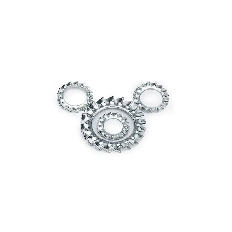Stainless steel External Tooth serrated Lock washer DIN6798 lock washer