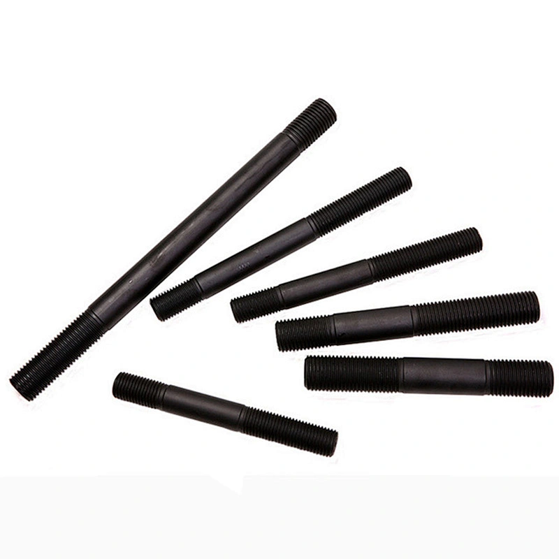 Fastener High Strength 8.8 Grade ASTM A193 b7 Stainless Steel Carbon Steel Double End Studs Threaded Rod Stud Bolt
