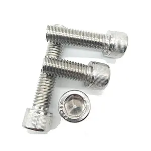 ANSI/ASME B 18.3.1M Hexagon Socket Head Screws Bolts Fastener 304 316 Stainless Steel Carbon Black Oxide Galvanized