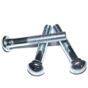 Railway Track Fish Bolts DIN5903 Oval Neck With Round Head