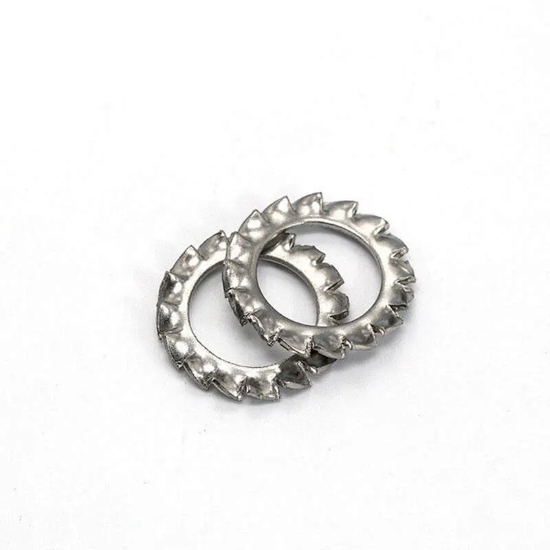 Stainless steel External Tooth serrated Lock washer DIN6798 lock washer
