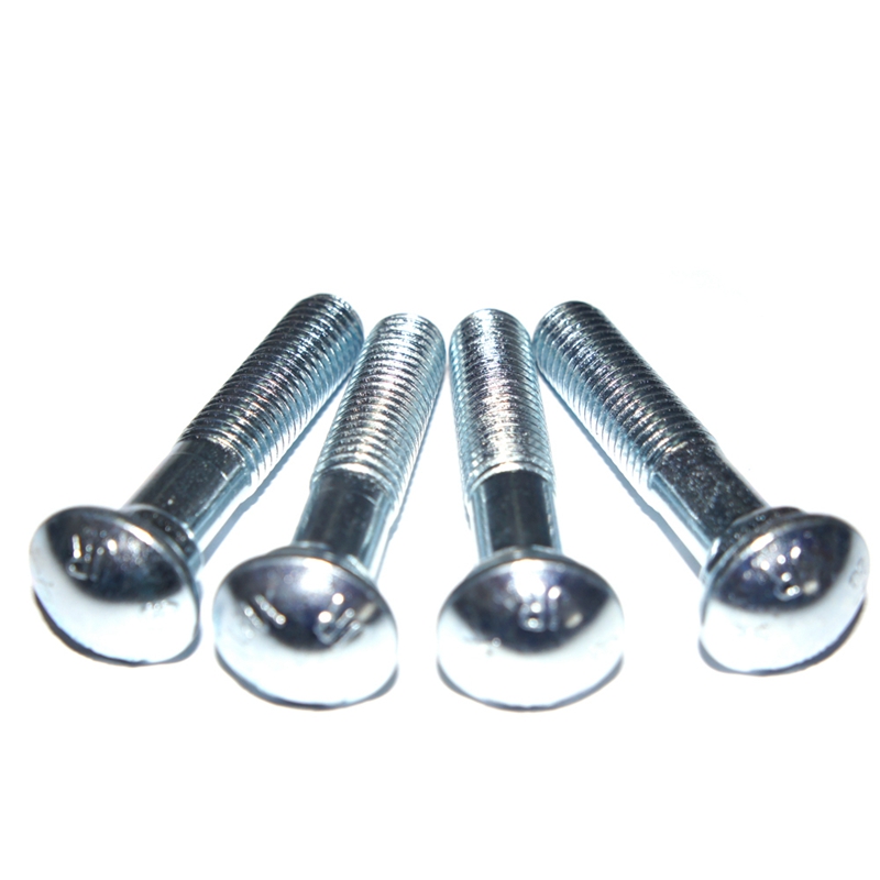 Railway Track Fish Bolts DIN5903 Oval Neck With Round Head