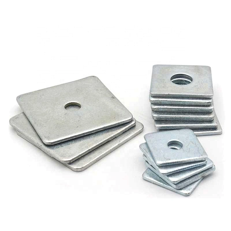 DIN436 316 stainless steel flat washer square led wall washer nut bolt and washer