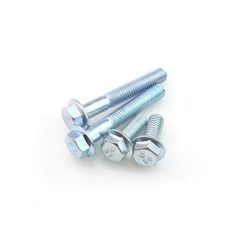Carbon Steel Hexagon Head Flange Bolts With Reduced Shank DIN6922
