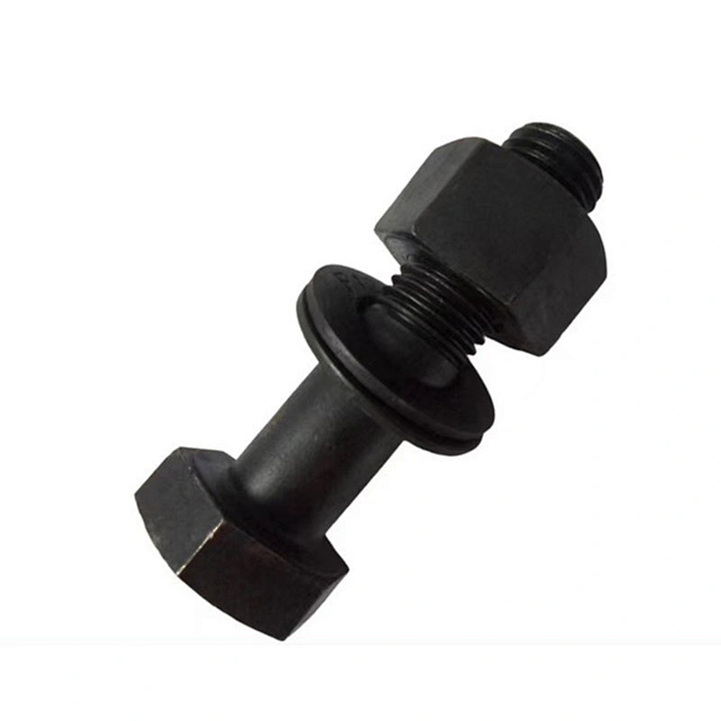 Din6914 Carbon steel structural high strength kit outer hexagon bolt nut washer Assembly