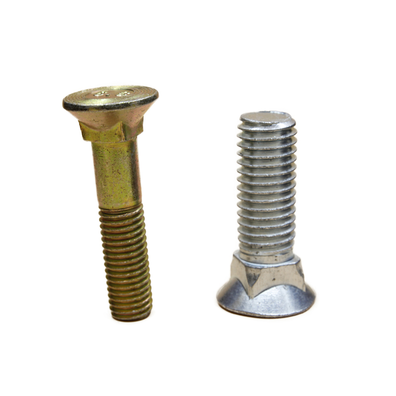Flat Countersunk Head Square Neck Carriage Bolts With Short Square DIN608