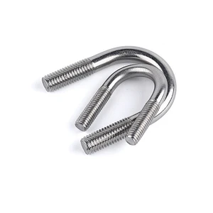Grde 4.8 Carbon Steel Zinc Plated U Head Bolt DIN3570