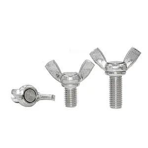 wholesale high quality DIN316 butterfly screws thumb screw wing bolt screw OEM DIN316