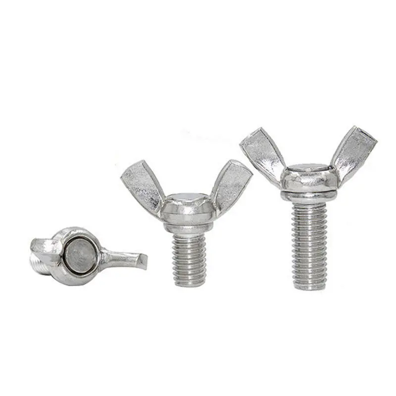 wholesale high quality DIN316 butterfly screws thumb screw wing bolt screw OEM DIN316