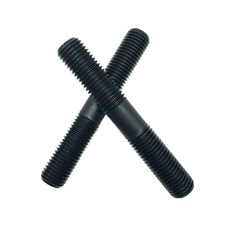 Fastener High Strength 8.8 Grade ASTM A193 b7 Stainless Steel Carbon Steel Double End Studs Threaded Rod Stud Bolt