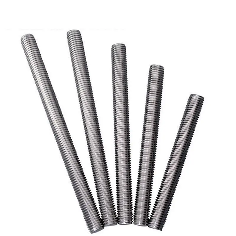 4.8 8.8 10.9 SS304 Stainless Steel Full Threaded Bar DIN976-1 Thread Rods