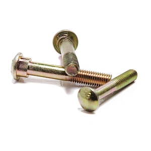 Railway Track Fish Bolts DIN5903 Oval Neck With Round Head