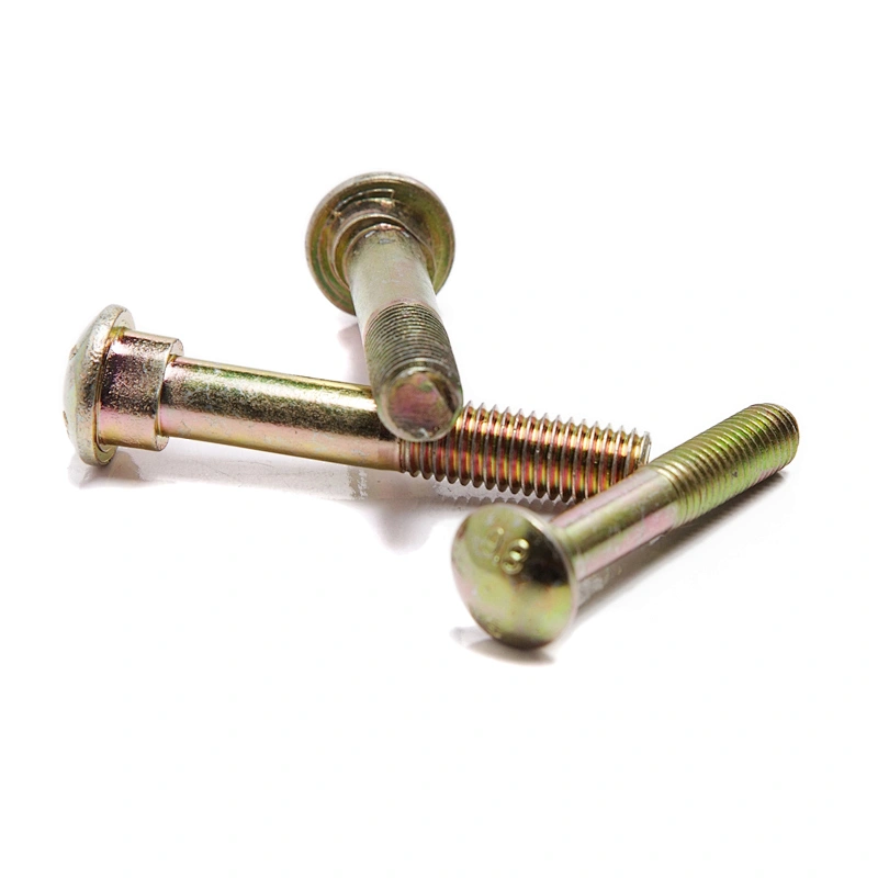 Railway Track Fish Bolts DIN5903 Oval Neck With Round Head