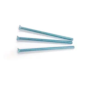 DIN963 slotted countersunk head screws ISO2009 Machine screws