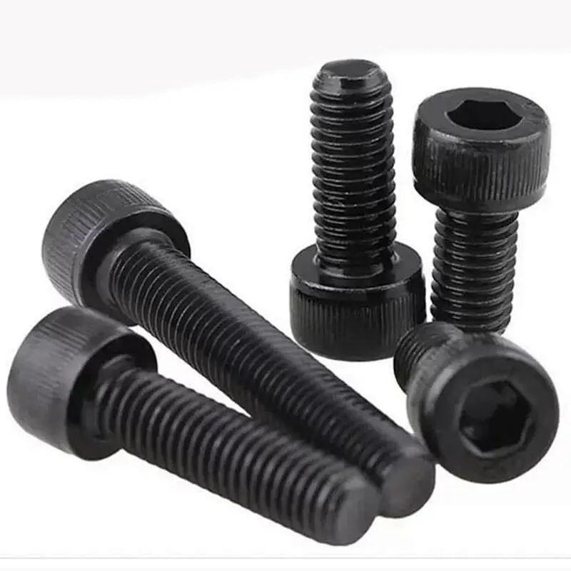ANSI/ASME B 18.3.1M Hexagon Socket Head Screws Bolts Fastener 304 316 Stainless Steel Carbon Black Oxide Galvanized