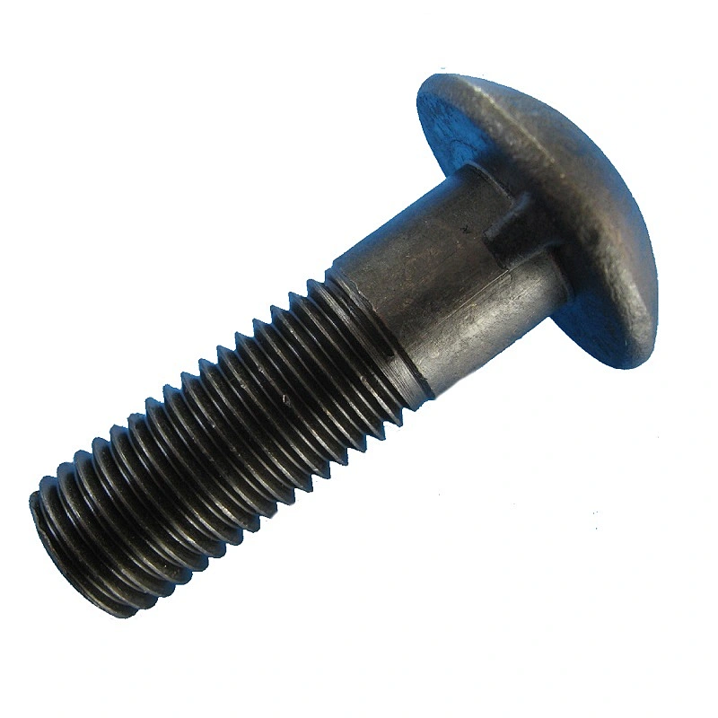 Zinc Plated/ Black High Quality Round Head Nib Bolts DIN607
