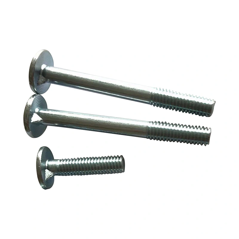 Zinc Plated/ Black High Quality Round Head Nib Bolts DIN607