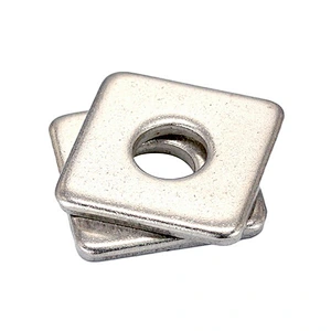 DIN436 316 stainless steel flat washer square led wall washer nut bolt and washer