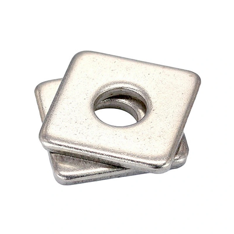 DIN436 316 stainless steel flat washer square led wall washer nut bolt and washer