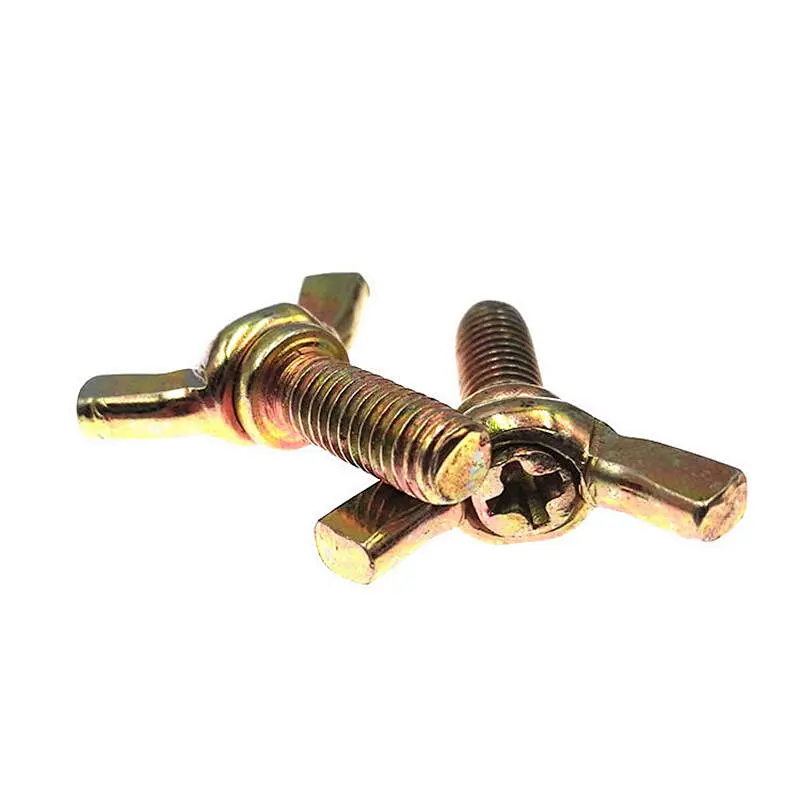 wholesale high quality DIN316 butterfly screws thumb screw wing bolt screw OEM DIN316