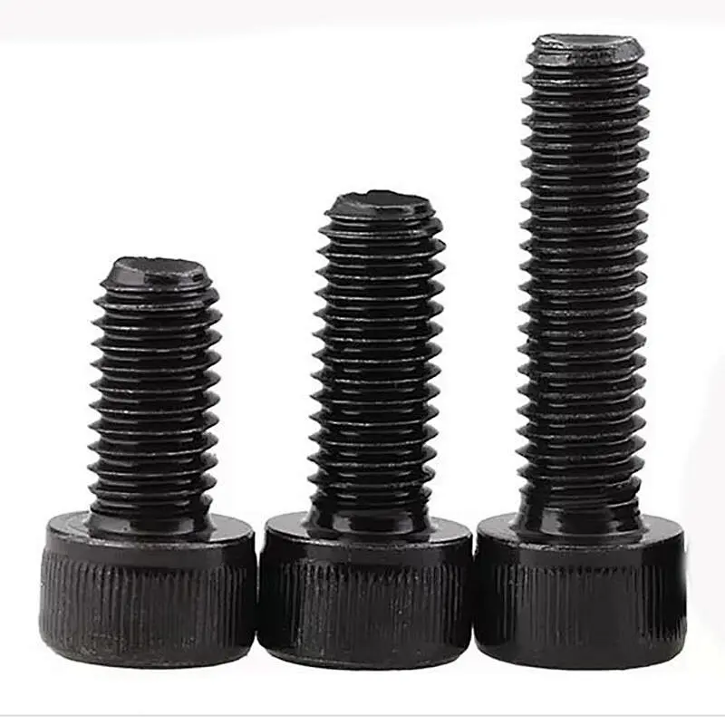 ANSI/ASME B 18.3.1M Hexagon Socket Head Screws Bolts Fastener 304 316 Stainless Steel Carbon Black Oxide Galvanized