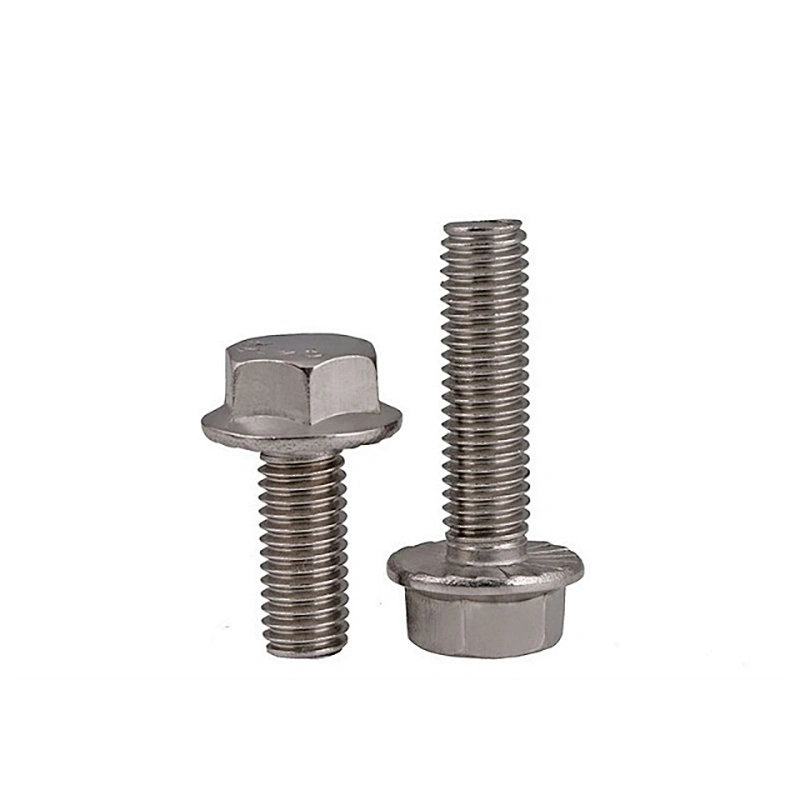 Carbon Steel Hexagon Head Flange Bolts With Reduced Shank DIN6922