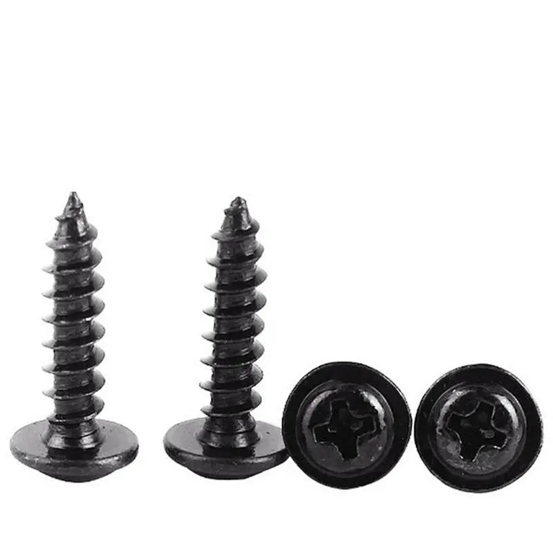 Factory supply 3.5*25mm c1022a factory price phillips black bugle head drywall screw