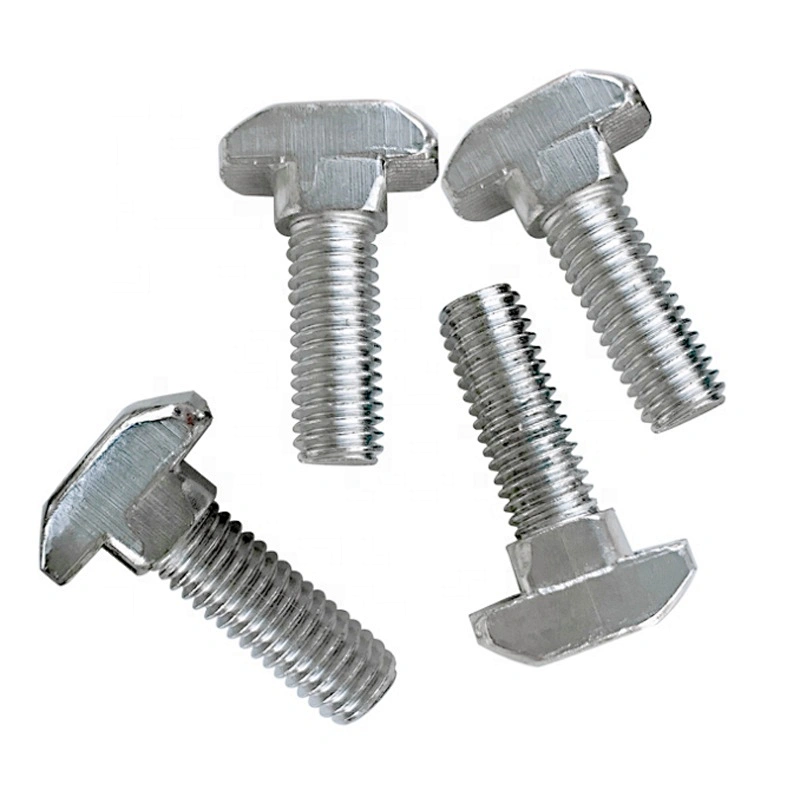 Hardware Fasteners DIN186 T-head Bolts With Square Neck