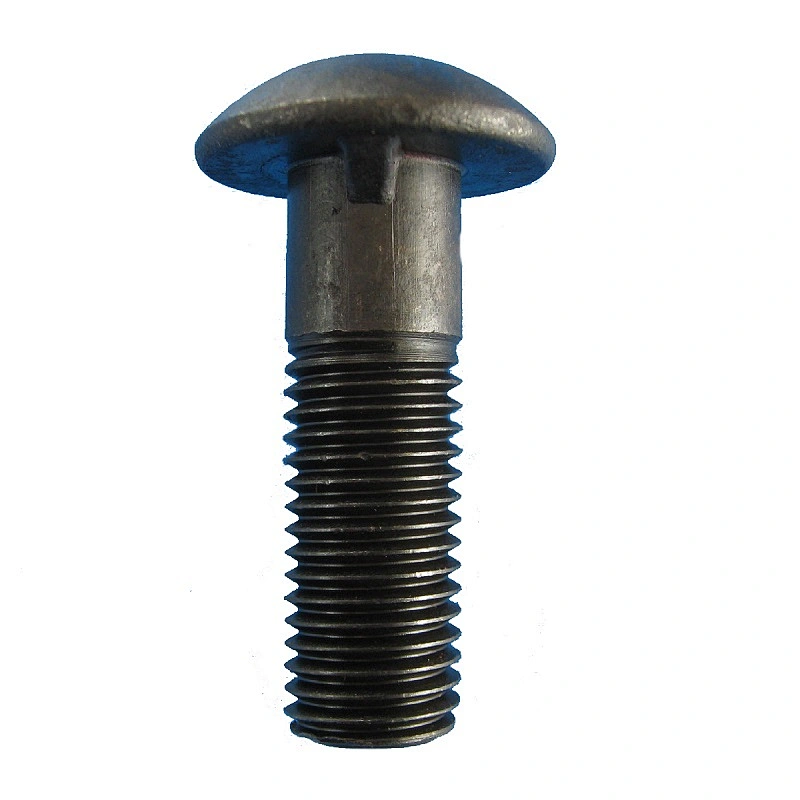 Zinc Plated/ Black High Quality Round Head Nib Bolts DIN607