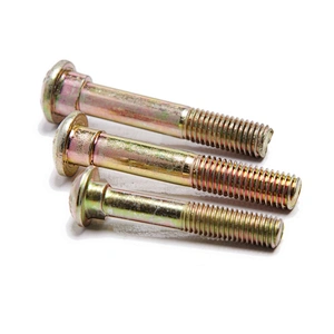 Railway Track Fish Bolts DIN5903 Oval Neck With Round Head