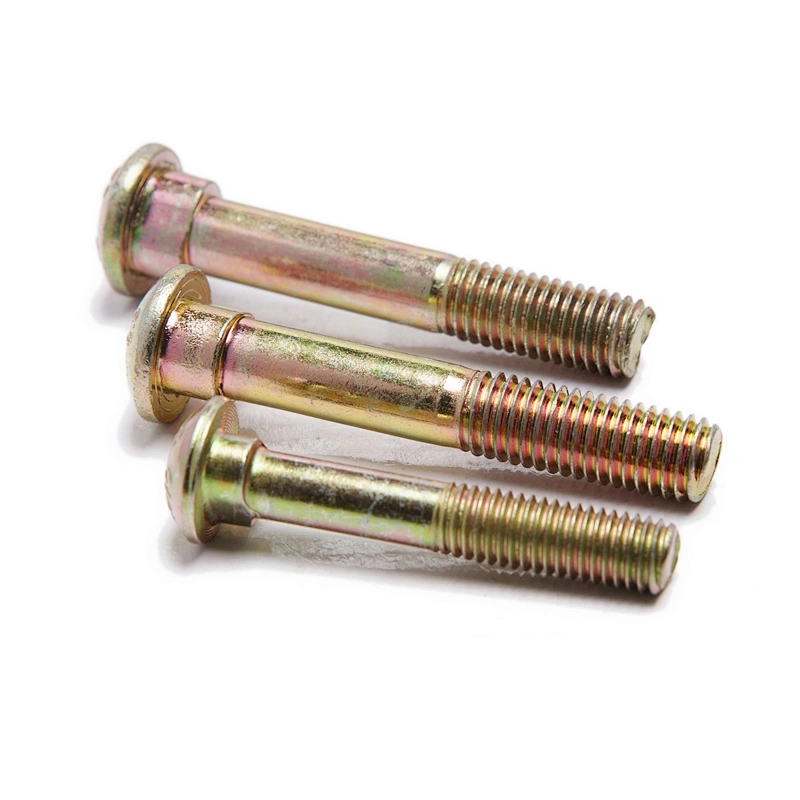 Railway Track Fish Bolts DIN5903 Oval Neck With Round Head