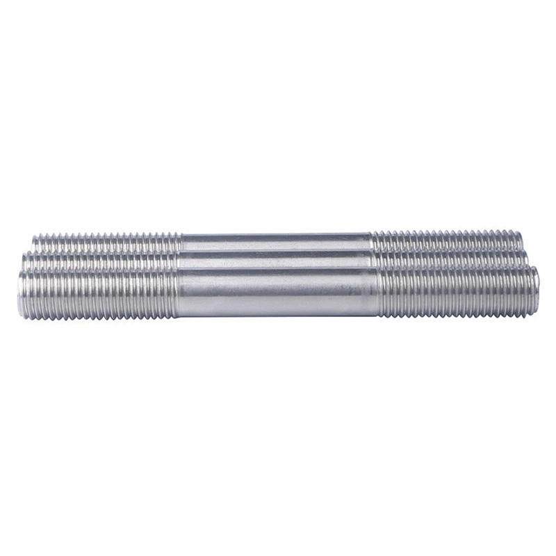 Fastener High Strength 8.8 Grade ASTM A193 b7 Stainless Steel Carbon Steel Double End Studs Threaded Rod Stud Bolt