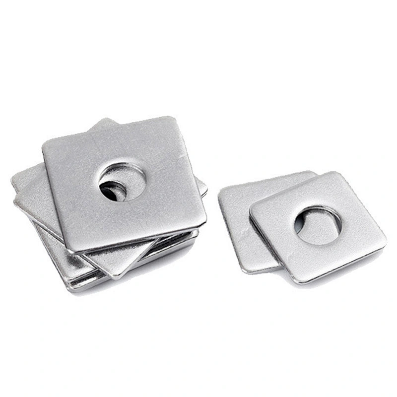 DIN436 316 stainless steel flat washer square led wall washer nut bolt and washer