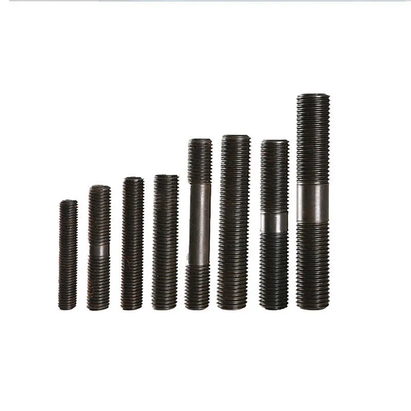 Fastener High Strength 8.8 Grade ASTM A193 b7 Stainless Steel Carbon Steel Double End Studs Threaded Rod Stud Bolt