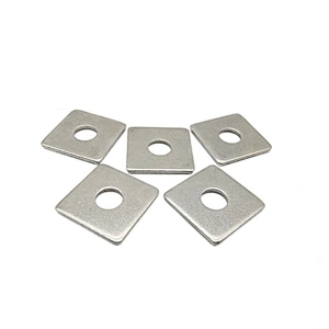 DIN436 316 stainless steel flat washer square led wall washer nut bolt and washer