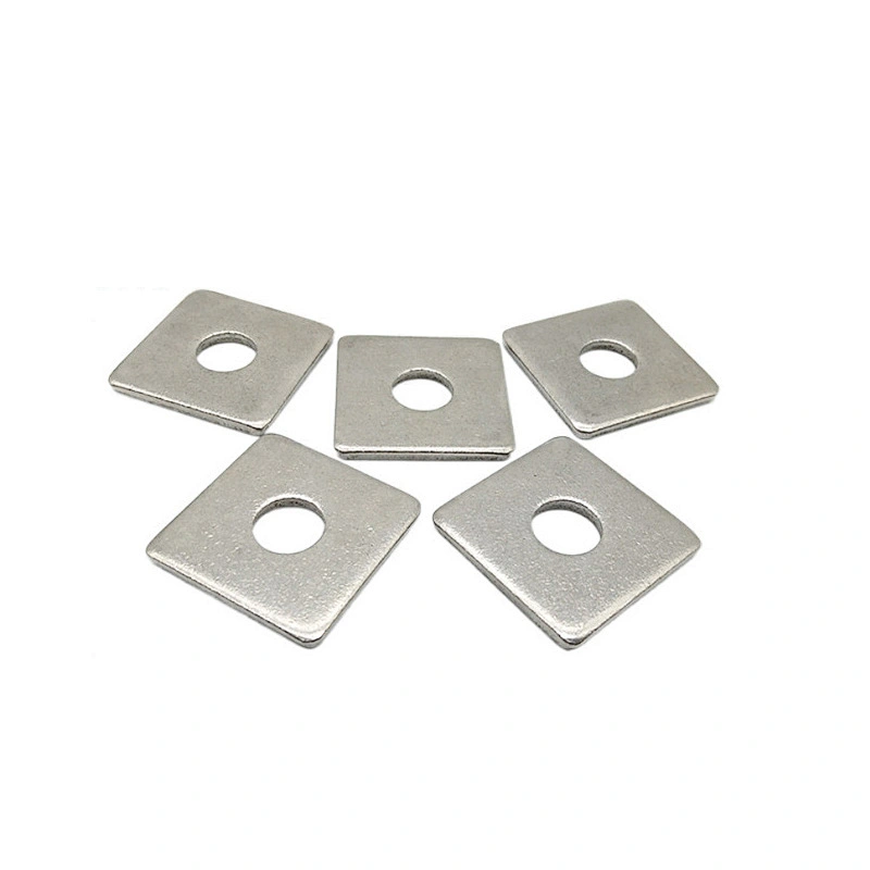 DIN436 316 stainless steel flat washer square led wall washer nut bolt and washer