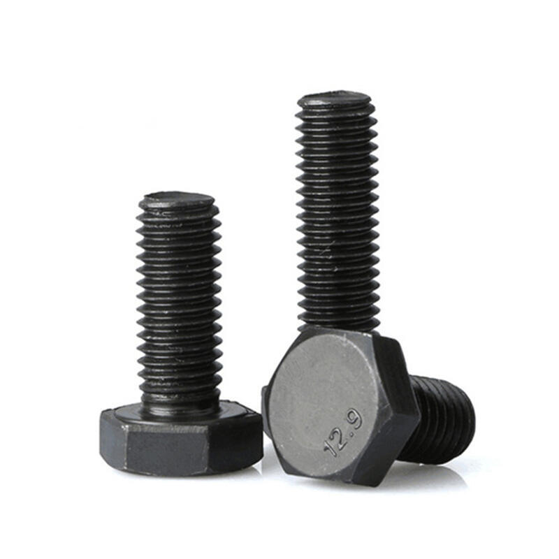 China Manufacturing Wholesale Price Grade 8.8 Bolt and Nut Screw Washer DIN931 DIN933 Metric Stainless Steel Galvanized Hex Bolt