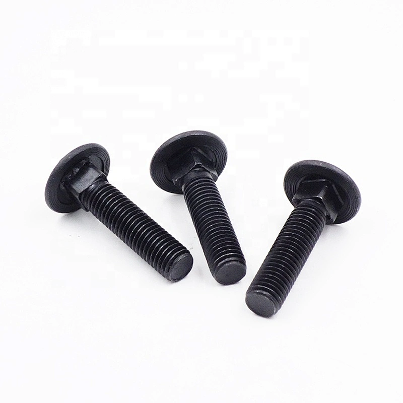 Carriage Bolts ISO8677 Cup Head Square Neck Bolts With Large Round Head