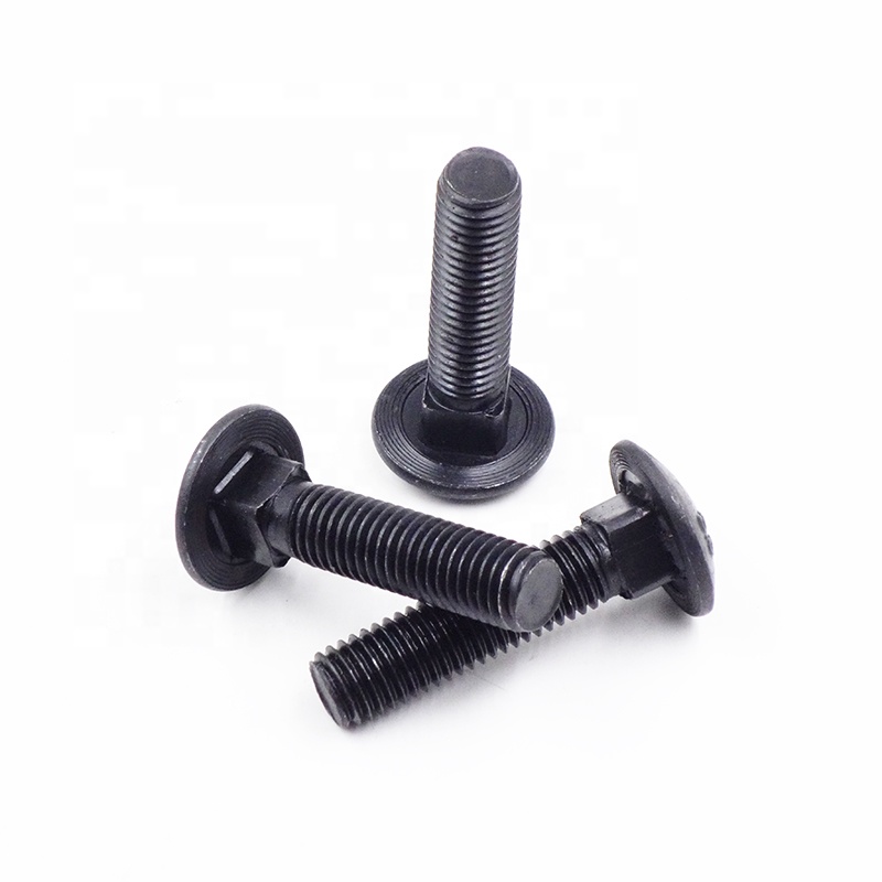 Carriage Bolts ISO8677 Cup Head Square Neck Bolts With Large Round Head